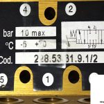 PNEMAX VALVE WITH 3 POSITION SPRING RETURN LRVER